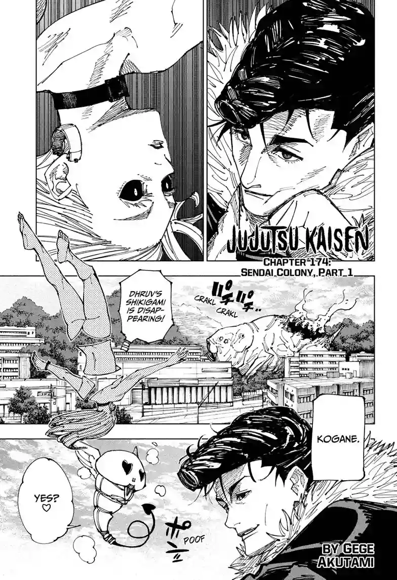 Jujustu Kaisen Chapter 174