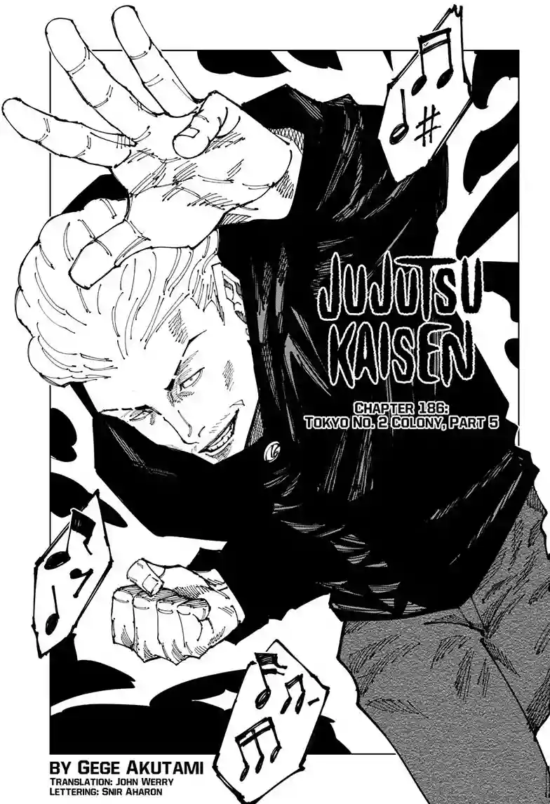 Jujustu Kaisen Chapter 186